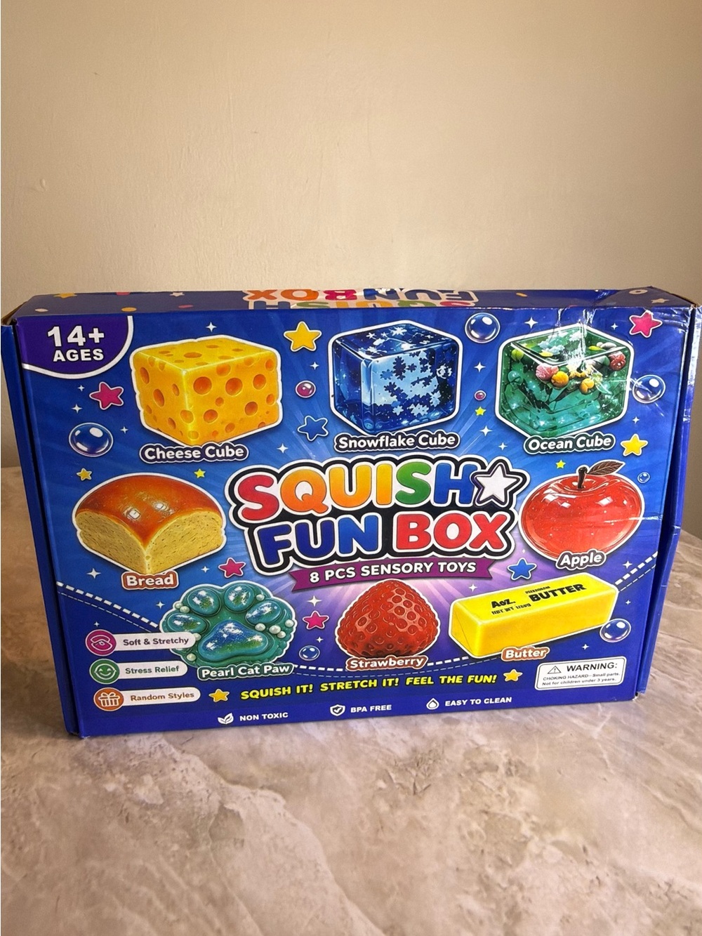Sensory Toy Set - Blue